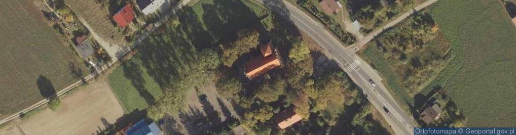 Zdjęcie satelitarne św. Kosmy i Damiana