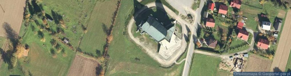 Zdjęcie satelitarne św. Maksymiliana Marii Kolbego - nowy kościół