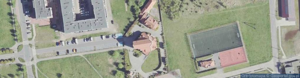 Zdjęcie satelitarne Św. Maksymiliana Marii Kolbego