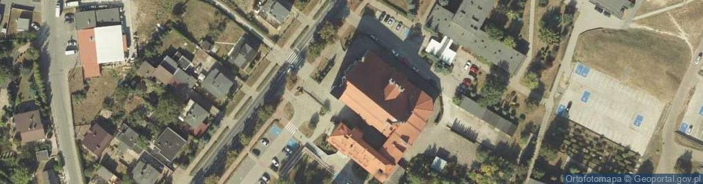 Zdjęcie satelitarne św. Maksymiliana Marii Kolbego