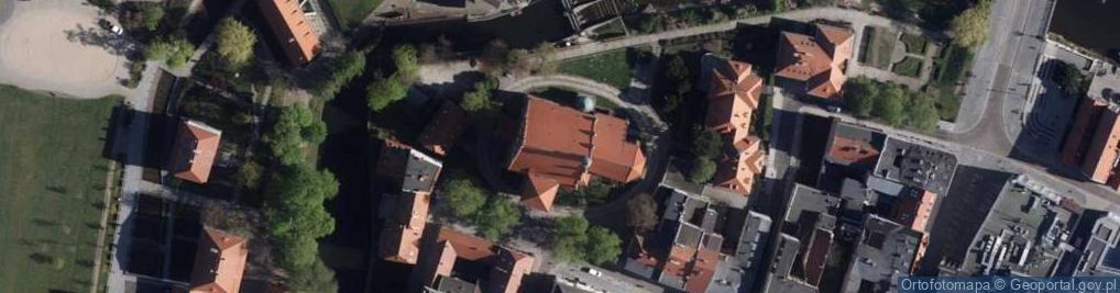 Zdjęcie satelitarne Św. Marcina i Mikołaja (Katedra)