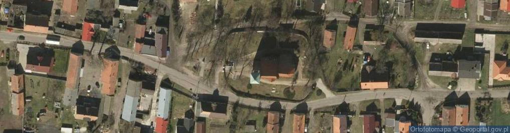 Zdjęcie satelitarne św. Michała Archanioła