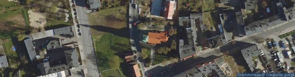 Zdjęcie satelitarne św. Michała Archanioła
