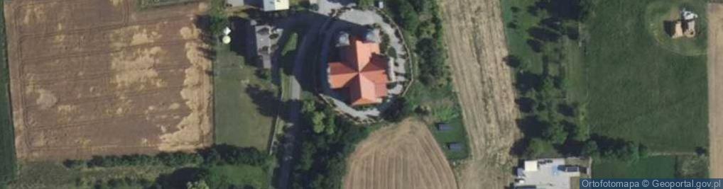 Zdjęcie satelitarne św. Mikołaja biskupa