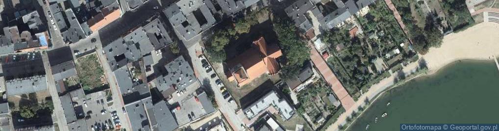 Zdjęcie satelitarne św. Mikołaja biskupa