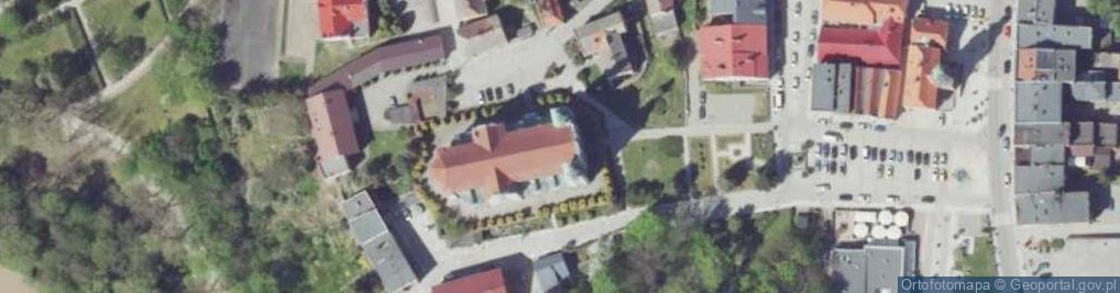 Zdjęcie satelitarne św. Mikołaja i Franciszka Ksawerego