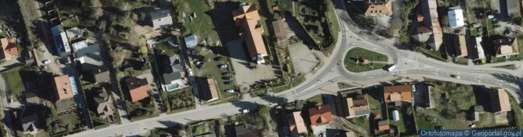 Zdjęcie satelitarne św. Moniki