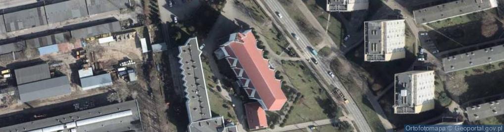 Zdjęcie satelitarne Św. Ottona z Bambergu
