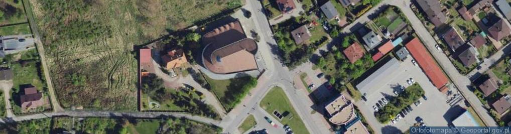 Zdjęcie satelitarne Św. Piotra i Pawła Apostołów