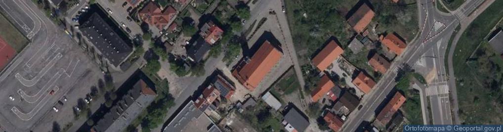 Zdjęcie satelitarne św. Rodziny