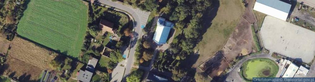 Zdjęcie satelitarne św. Stanisława