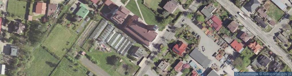 Zdjęcie satelitarne św. Stefana