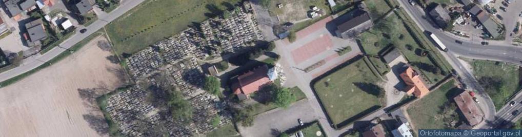 Zdjęcie satelitarne św. Teresy od Dzieciątka Jezus