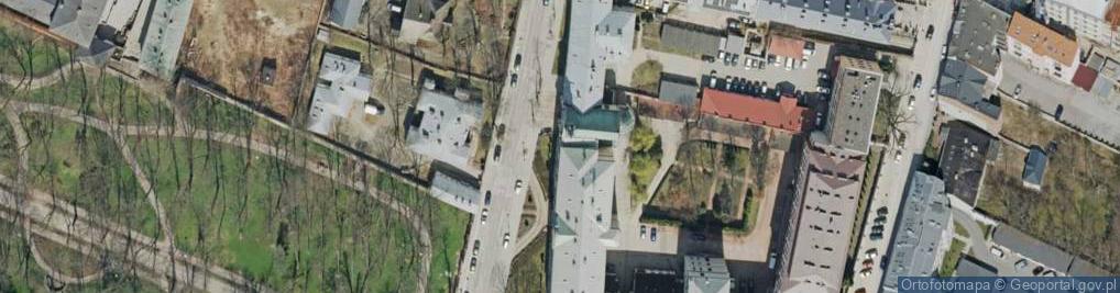 Zdjęcie satelitarne św. Trójcy - Wyższe Seminarium Duchowne