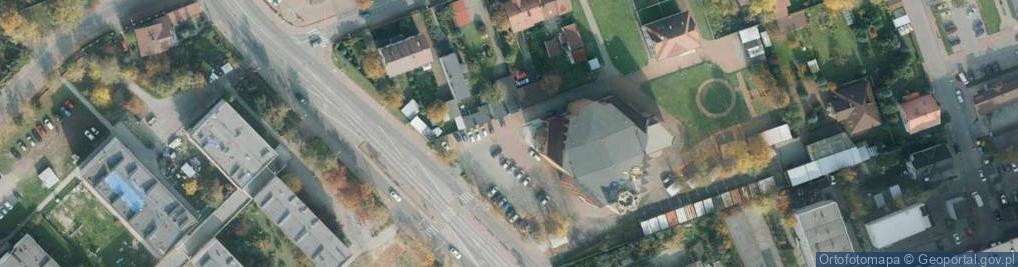 Zdjęcie satelitarne św. Urszuli Ledóchowskiej