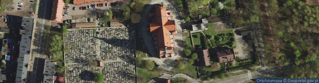 Zdjęcie satelitarne św. Wawrzyńca i Antoniego