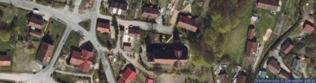 Zdjęcie satelitarne św. Wawrzyńca i św. Katarzyny