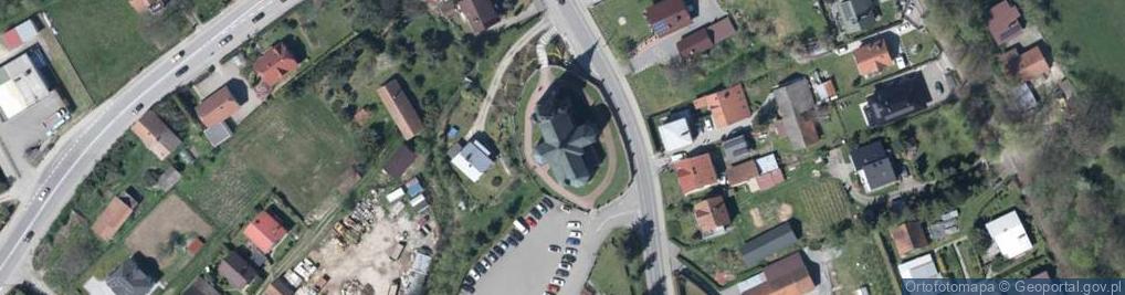 Zdjęcie satelitarne św. Wawrzyńca Męczennika