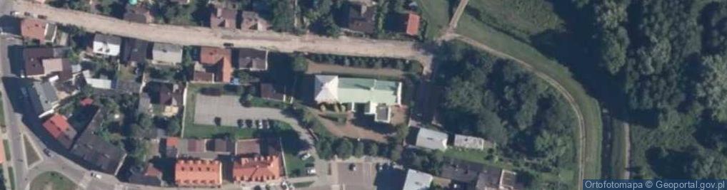 Zdjęcie satelitarne św. Wita, Modesta i Krescencji - Fara