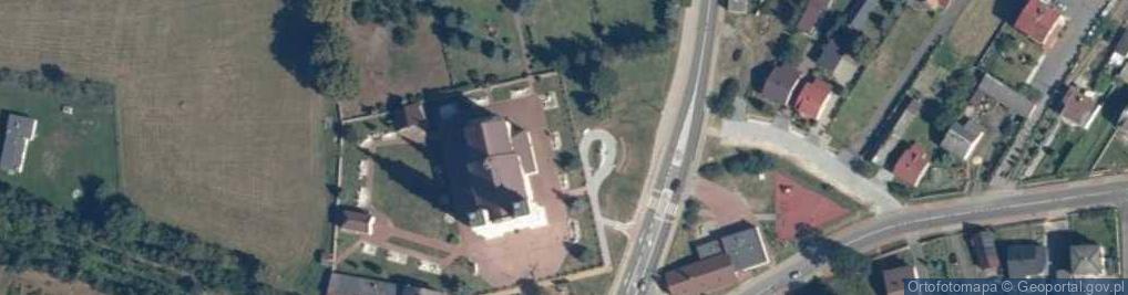 Zdjęcie satelitarne św. Wojciecha, Sanktuarium Matki Bożej Staroskrzyńskiej