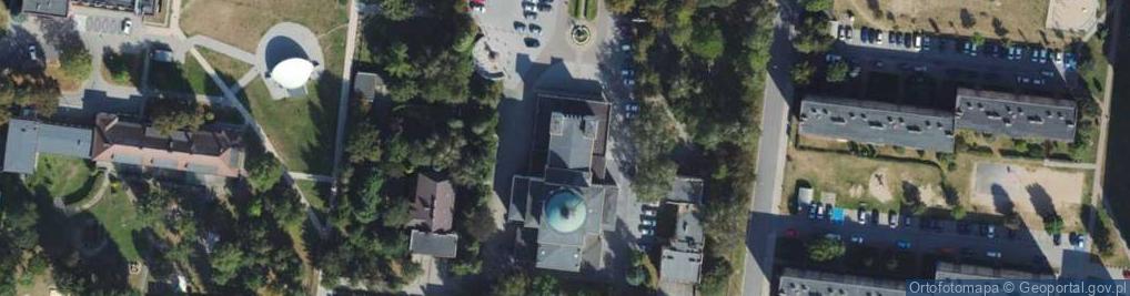 Zdjęcie satelitarne Św. Wojciecha