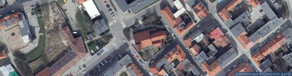 Zdjęcie satelitarne św. Zygmunta i św. Jadwigi Śląskiej