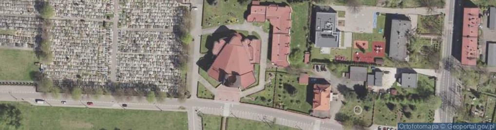 Zdjęcie satelitarne Trójcy Przenajświętszej