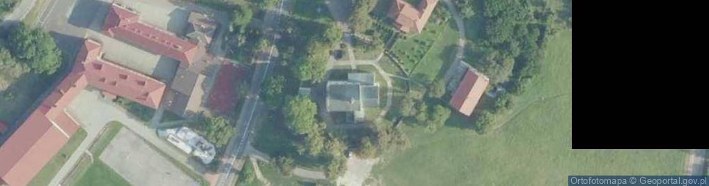 Zdjęcie satelitarne Trójcy Świętej - Sanktuarium