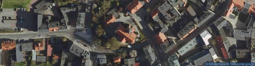 Zdjęcie satelitarne Trójcy Świętej