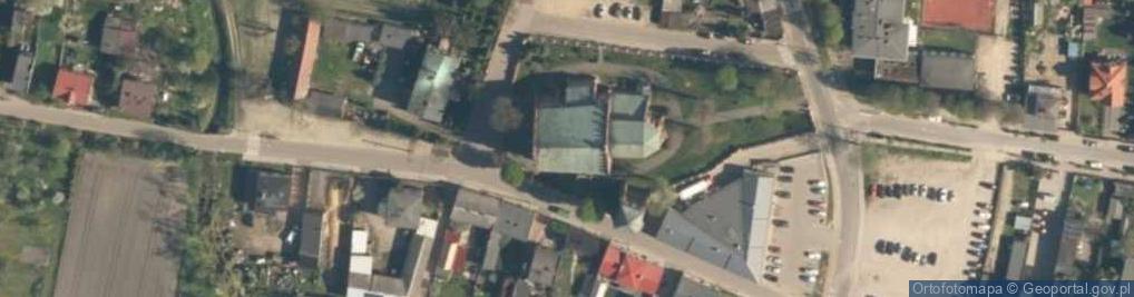 Zdjęcie satelitarne Wniebowzięcia NMP i św. Jakuba Apostoła