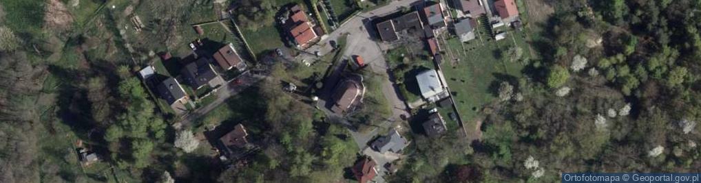 Zdjęcie satelitarne Zmartwychwstania Pańskiego, Kalwaria Pszowska