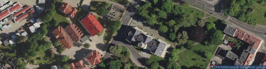 Zdjęcie satelitarne Sąd Rejonowy