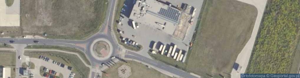 Zdjęcie satelitarne ESA Trucks Polska Sp. z o.o., filia Poznań