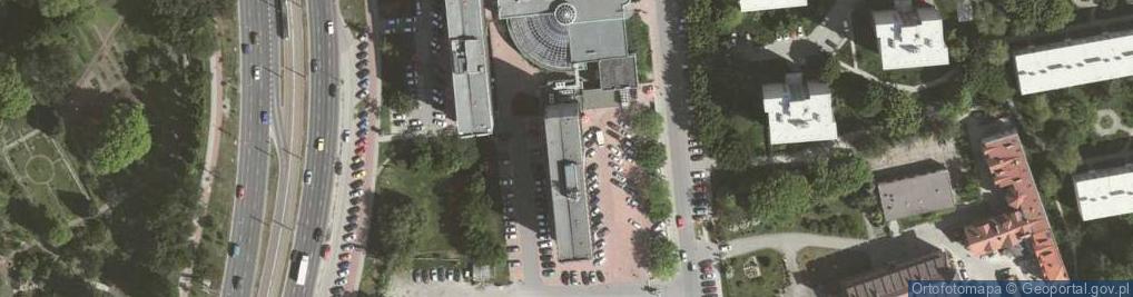 Zdjęcie satelitarne Okręgowa Izba Lekarska w Krakowie