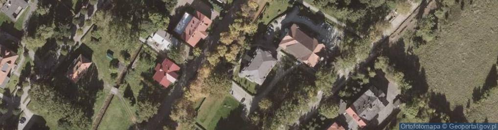 Zdjęcie satelitarne Kolejowe Sanatorium Uzdrowiskowe