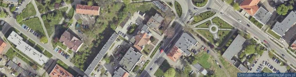 Zdjęcie satelitarne Powiatowa Stacja Sanitarno-Epidemiologiczna