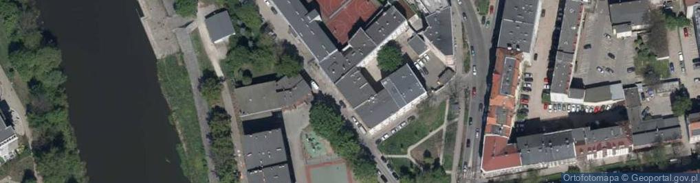 Zdjęcie satelitarne Wojewódzka Stacja Sanitarno-Epidemiologiczna we Wrocławiu