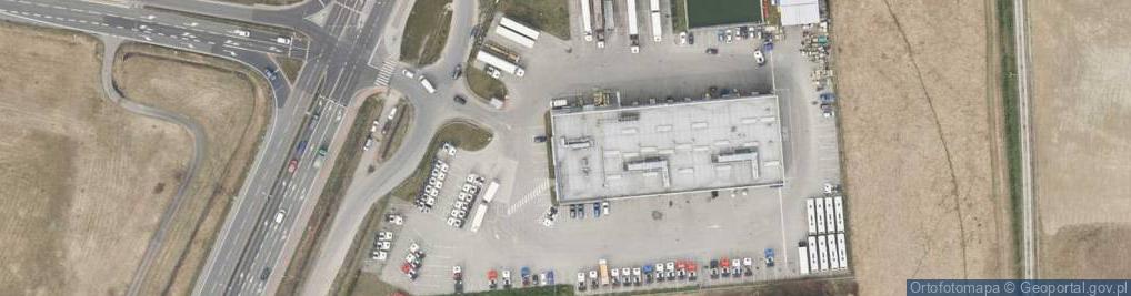 Zdjęcie satelitarne Scania Polska S.A. Oddział Gliwice