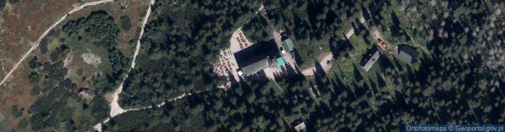 Zdjęcie satelitarne Schronisko PTTK Murowaniec