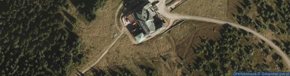 Zdjęcie satelitarne Strzecha Akademicka