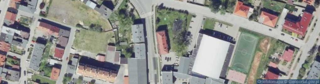 Zdjęcie satelitarne Schronisko młodzieżowe