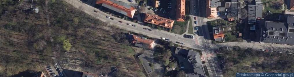 Zdjęcie satelitarne Szkolne Schronisko Młodziezowe w Świdnicy