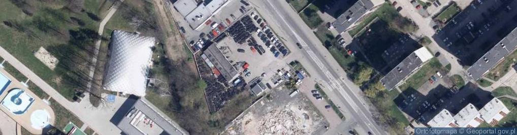 Zdjęcie satelitarne Śląsk Auto