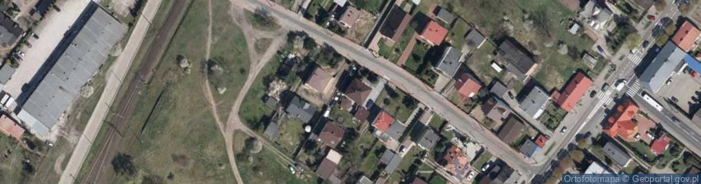 Zdjęcie satelitarne Volmar Zalewski Radosław