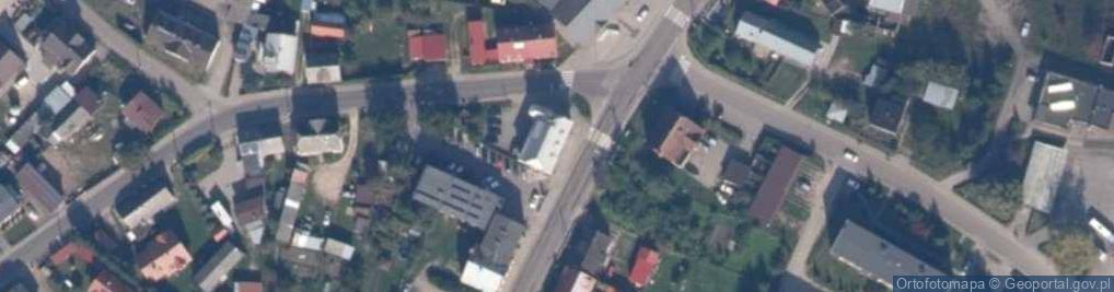 Zdjęcie satelitarne BS Człuchów