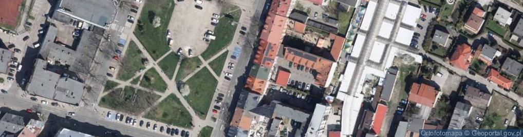 Zdjęcie satelitarne BS Gąbin
