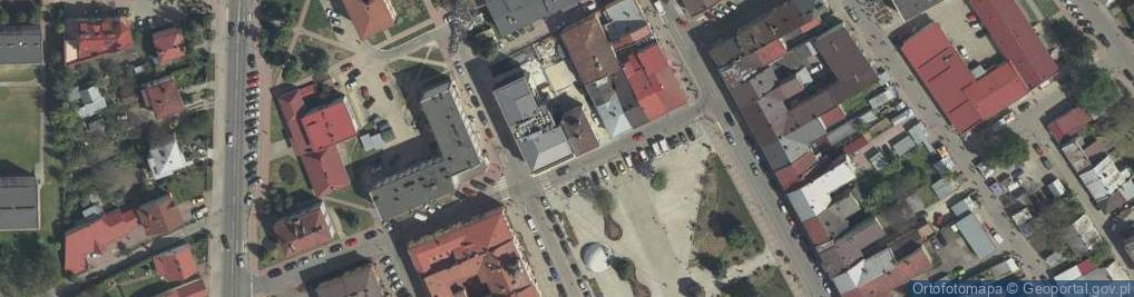 Zdjęcie satelitarne BS Lubaczów