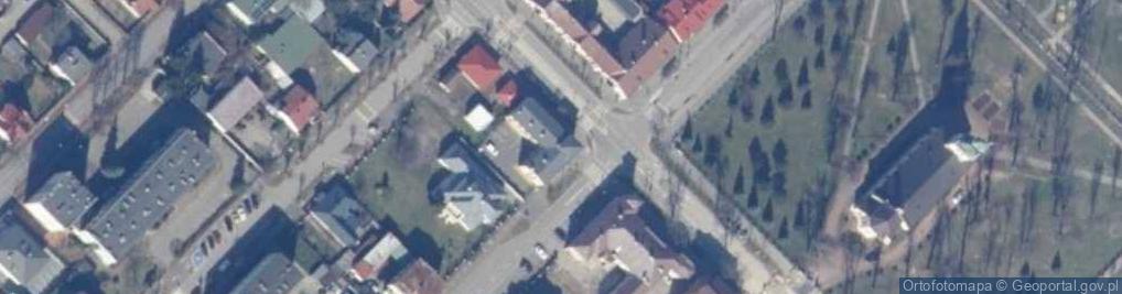 Zdjęcie satelitarne BS Piaseczno