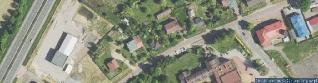 Zdjęcie satelitarne BS Poczesna