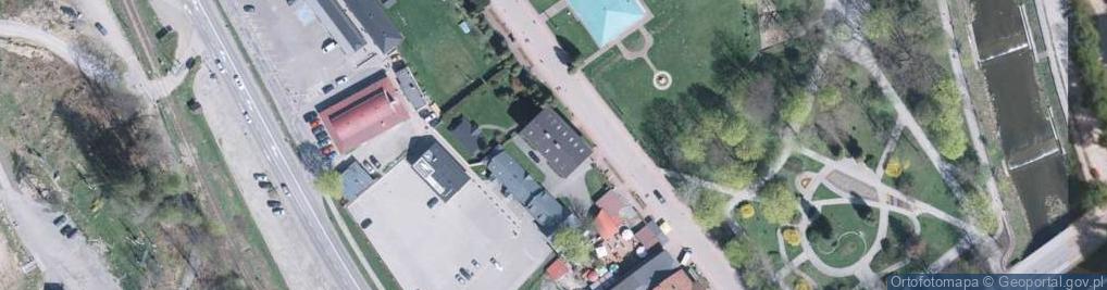 Zdjęcie satelitarne BS Ustron